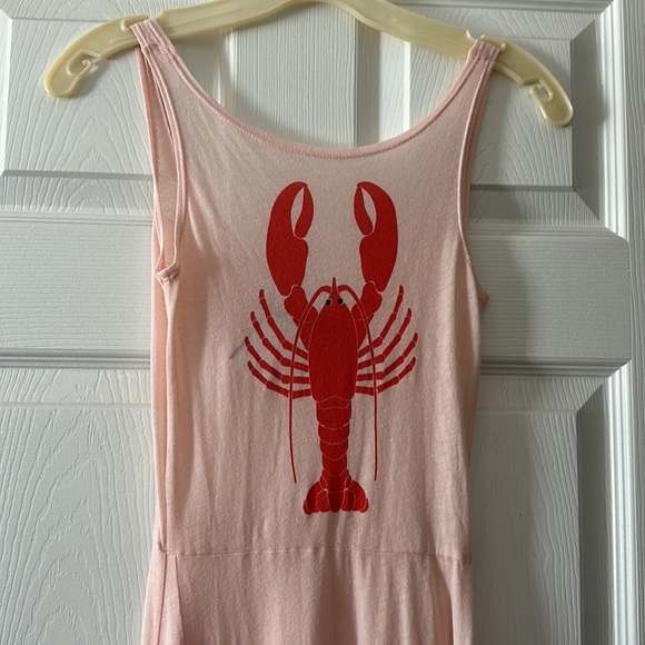Wildfox Shipwrecked Lobster Maxi Dress Beach Fun Size XS - Picture 3 of 7